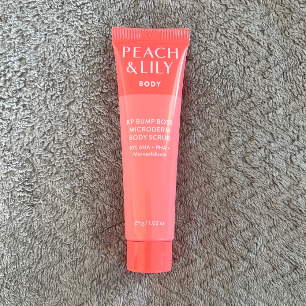 💋3/$10💋NWT Peach & Lily KP Bump Boss Microderm Body Scrub Mini